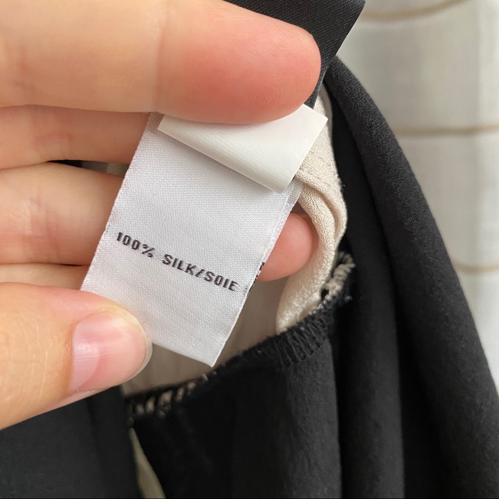 DVF Reara Silk Color Block Dress - Picture 9 of 10